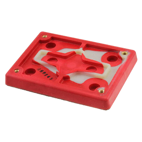 3" x 4" Hook and Loop Backup Backing Pad, Medium