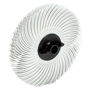 3" Scotch-Brite 120 Grit Radial Bristle Disc, Ceramic (80/Case)