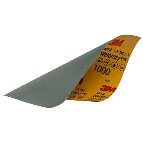 9" x 11" 600 Grit Aluminum Oxide Abrasive Sheet (5/Pack)