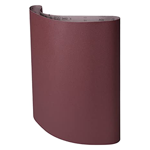 37" x 75" 120 Grit Sanding Belt, Aluminum Oxide on X-Weight Cloth