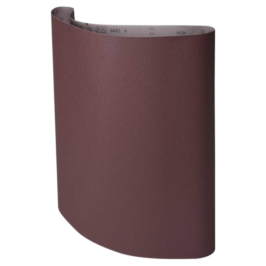 43" x 75" 150 Grit 340D Wide Sanding Belt, Aluminum Oxide on X-Weight Cloth