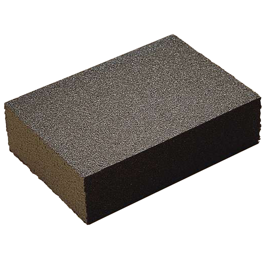 Medium Sanding Sponge, 4-3/4" x 3-3/4" x 1/2"