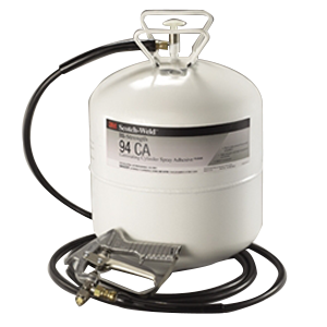94 CA Spray Adhesive, Clear, 266lb Cylinder