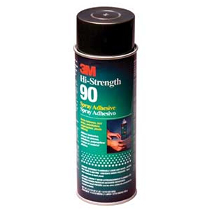 Hi-Strength 90 Low VOC Spray Adhesive, Clear, 17.6 oz Can