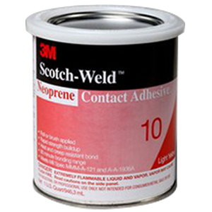 Neoprene 10 Contact Adhesive, Light Yellow, 5 Gallon Pail