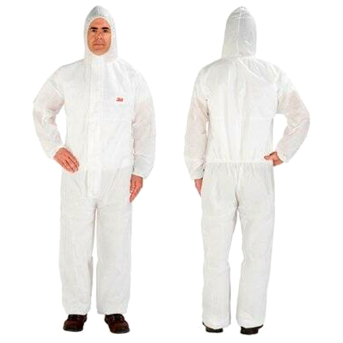 4515 Polypropylene Disposable Protective Coverall, Large