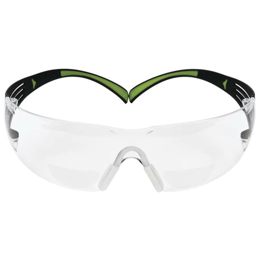 SecureFit Protective Eyewear Safety Glass, Anti-Fog, Clear +1.5 Diopter (20/Case)