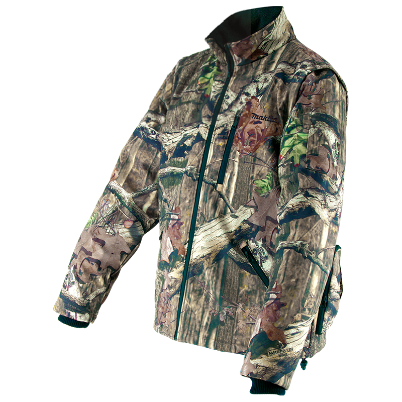 Mossy Oak Polyester Heated Jacket, Large