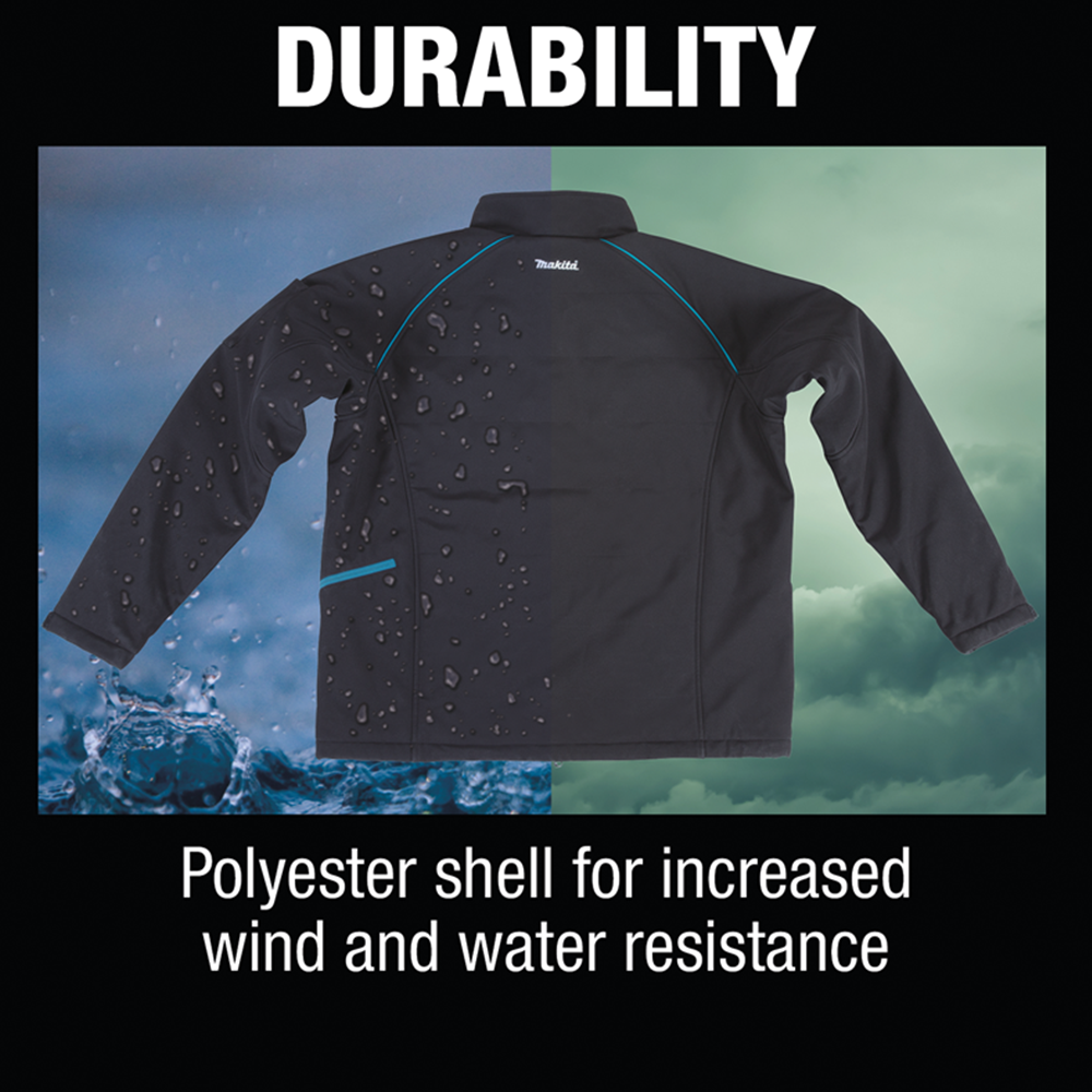 Polyester Heated Jacket, Medium