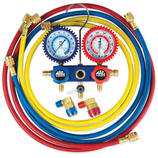 Mac Tools AC866 R134a Aluminum Manifold Gauge Set - 60 in. Hose