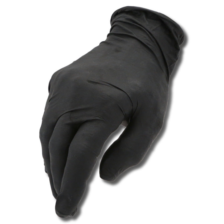Mac Tools B-296-L Black Nitrile Gloves Large - 100-PK.