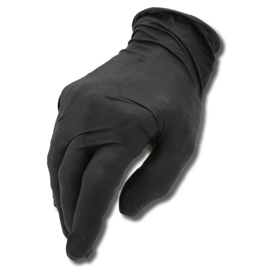 Mac Tools B-296-L Black Nitrile Gloves Large - 100-PK.