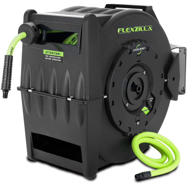 Mac Tools L8305FZ 3/8 in. Flexzilla Air Hose Reel 50 ft.