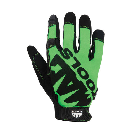 Mac Tools MACGRPT-G-M Grip Touch Gloves - Hi-Visibility Green - Medium