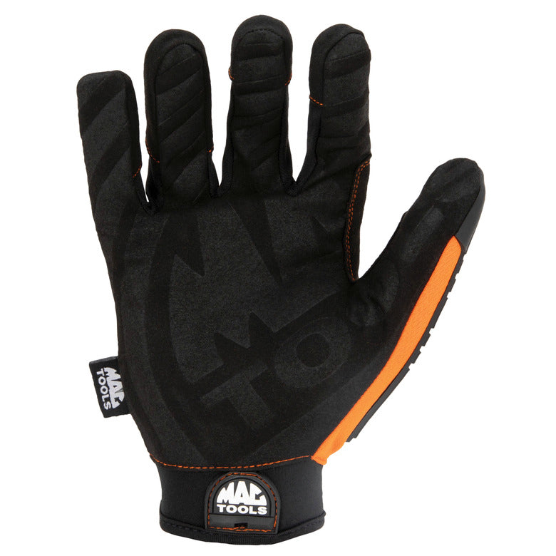 Mac Tools MACIMPA-O-M Impact Gloves - Hi-Visibility Orange - Medium