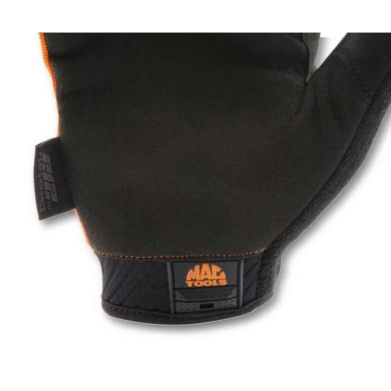 Mac Tools MACMCHT-O-M Mac Tools Mechanic Touch Gloves Neon Orange - Medium