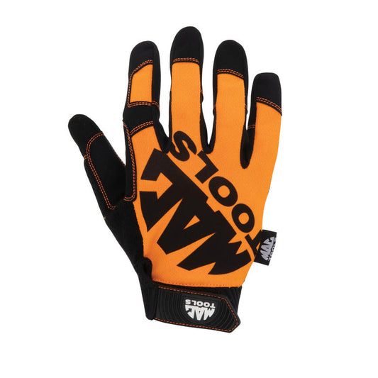 Mac Tools MACMCHTA-O-M Mechanic Touch Gloves - Hi-Visibility Orange - Medium