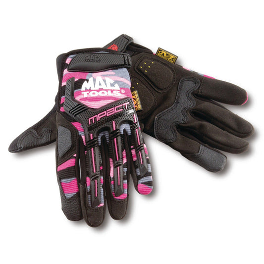 Mac Tools MACMPT72L Women's Original Pink Camouflage M-Pact Gloves - Large