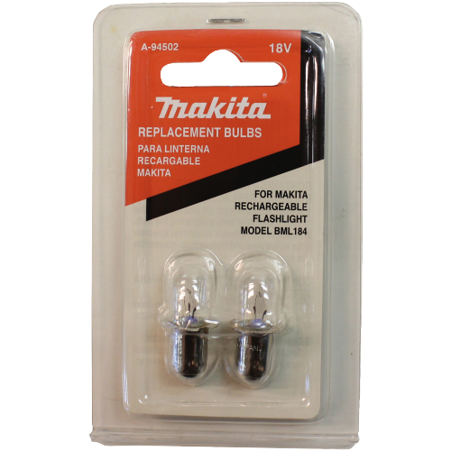 Makita A-94502 Light Bulb, 2/pk, BML184