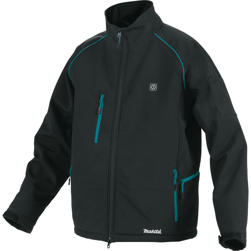 Makita DCJ205Z2XL 18V LXT Lithium‑Ion Cordless Heated Jacket, Jacket Only (Black, 2XL)