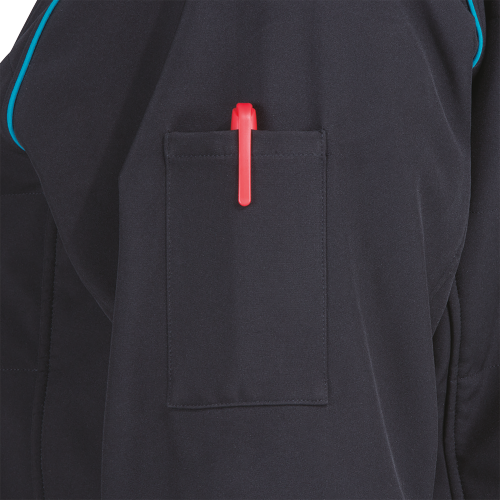 Makita DCJ205ZL 18V LXT Lithium‑Ion Cordless Heated Jacket, Jacket Only (Black, L)