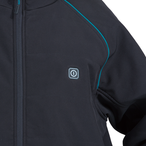 Makita DCJ205ZXL 18V LXT Lithium‑Ion Cordless Heated Jacket, Jacket Only (Black, XL)
