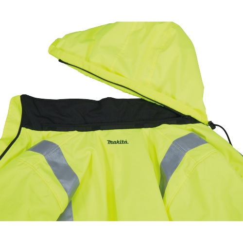Makita DCJ206ZM 18V LXT Lithium‑Ion Cordless High Visibility Heated Jacket, Jacket Only (M)