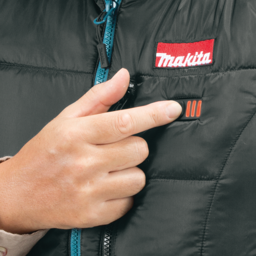 Makita DCV200Z2XL 18V LXT Lithium‑Ion Cordless Heated Vest, Vest Only (Black, 2XL)