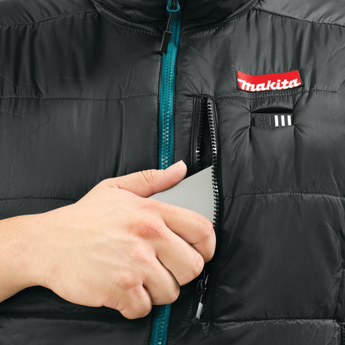 Makita DCV200Z2XL 18V LXT Lithium‑Ion Cordless Heated Vest, Vest Only (Black, 2XL)