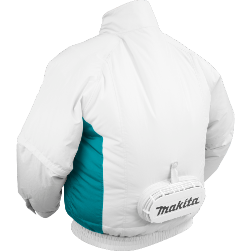 Makita DFJ201ZS 18V LXT Lithium‑Ion Cordless Fan Jacket, Jacket Only (Small)