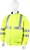 Makita DFJ214Z3XL 18V LXT Lithium‑Ion Cordless High Visibility Fan Jacket, Jacket Only (3XL)