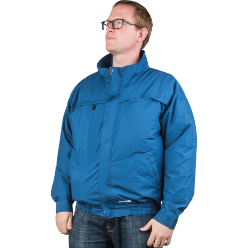 Makita DFJ304Z2XL 18V LXT Lithium‑Ion Cordless Cotton Fan Jacket, Jacket Only (2XL)