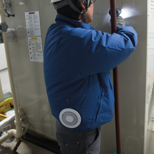 Makita DFJ304ZL 18V LXT Lithium‑Ion Cordless Cotton Fan Jacket, Jacket Only (L)