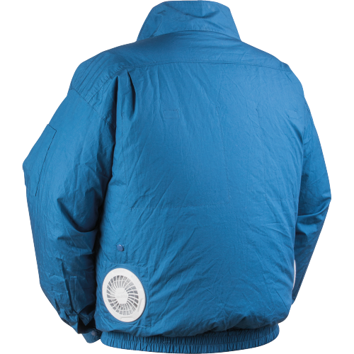 Makita DFJ304ZL 18V LXT Lithium‑Ion Cordless Cotton Fan Jacket, Jacket Only (L)