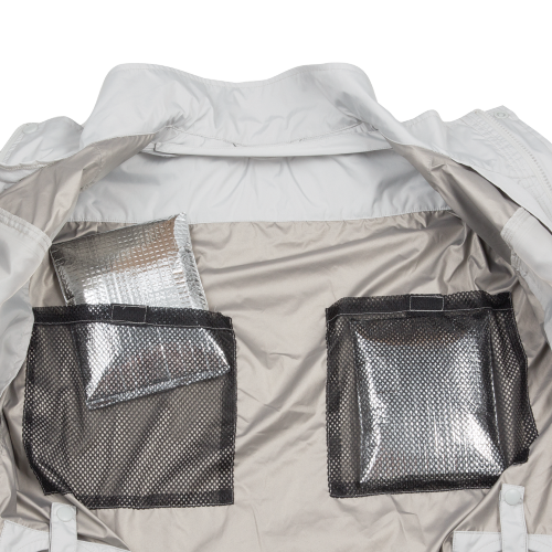 Makita DFJ405ZM 18V LXT Lithium‑Ion Cordless UV Resistant Fan Jacket, Jacket Only (M)