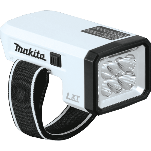 Makita DML186W 18 V LXT Lithium‑Ion Compact Cordless L.E.D. Flashlight, Flashlight Only