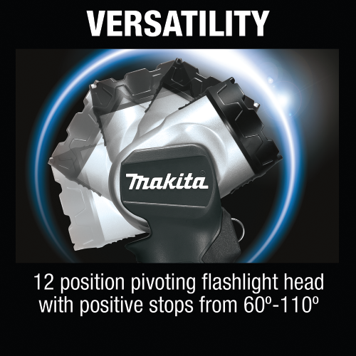 Makita DML802B 18 V LXT Lithium‑Ion Cordless L.E.D. Flashlight, Flashlight Only