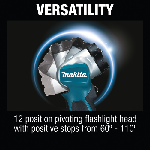 Makita DML802 18 V LXT Lithium‑Ion Cordless L.E.D. Flashlight, Flashlight Only