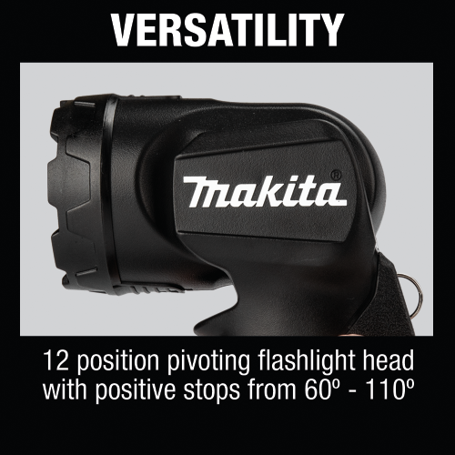 Makita DML815B 18 V LXT Lithium‑Ion Cordless L.E.D. Flashlight, Flashlight Only