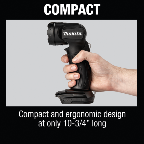 Makita DML815B 18 V LXT Lithium‑Ion Cordless L.E.D. Flashlight, Flashlight Only