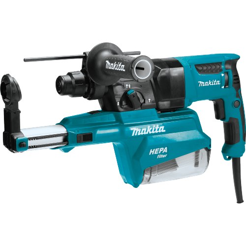 Makita HR2651 1 in. SDS‑PLUS AVT Rotary Hammer, w/ HEPA Dust Extractor (Pistol‑grip)