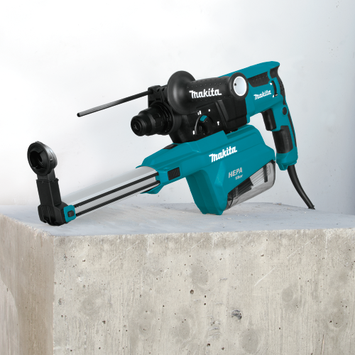 Makita HR2651 1 in. SDS‑PLUS AVT Rotary Hammer, w/ HEPA Dust Extractor (Pistol‑grip)