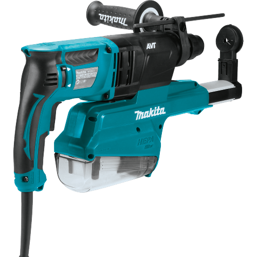 Makita HR2651 1 in. SDS‑PLUS AVT Rotary Hammer, w/ HEPA Dust Extractor (Pistol‑grip)