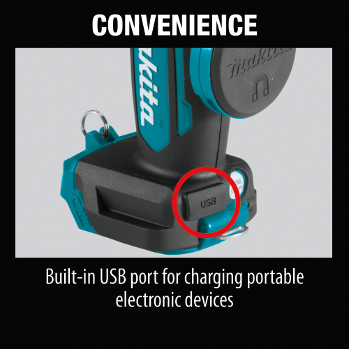 Makita ML104 12 V max CXT Lithium‑Ion Cordless L.E.D. Lantern/Flashlight, Flashlight Only