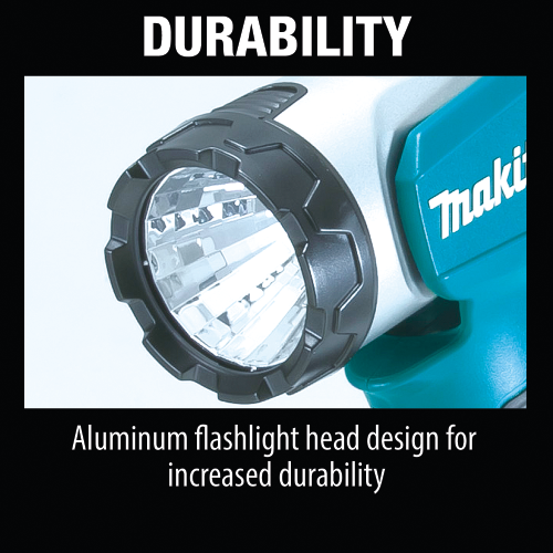 Makita ML105 12 V max CXT Lithium‑Ion Cordless L.E.D. Flashlight, Flashlight Only