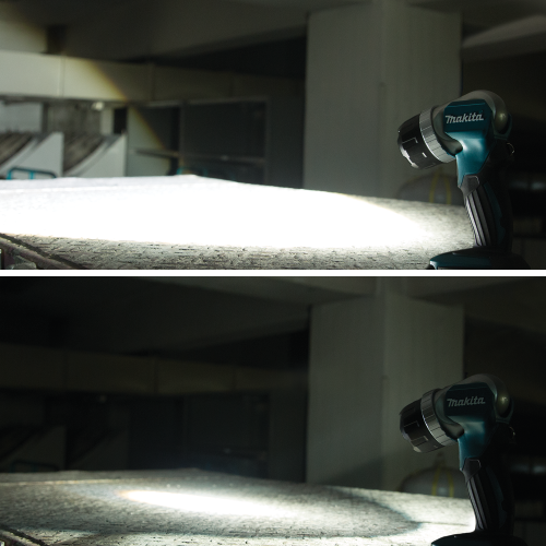 Makita ML106 12 V max CXT Lithium‑Ion Cordless Adjustable Beam L.E.D. Flashlight, Flashlight Only