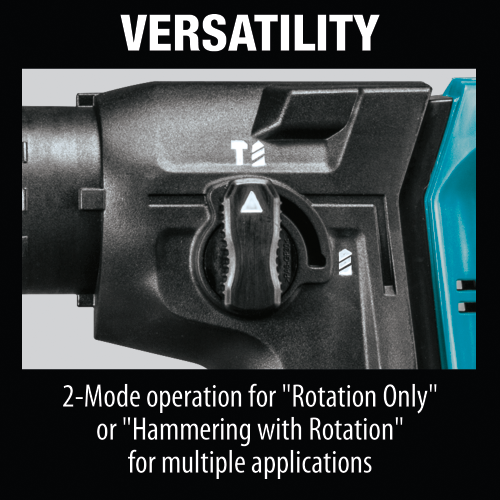 Makita RH01R1 12 V max CXT Lithium‑Ion Brushless Cordless 5/8 in. Rotary Hammer Kit, accepts SDS‑PLUS bits (2.0Ah)