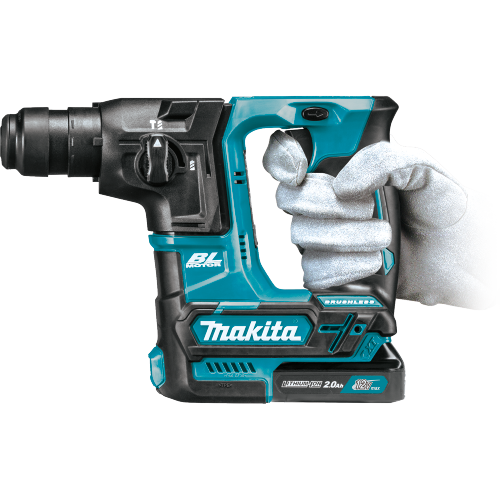 Makita RH01R1 12 V max CXT Lithium‑Ion Brushless Cordless 5/8 in. Rotary Hammer Kit, accepts SDS‑PLUS bits (2.0Ah)