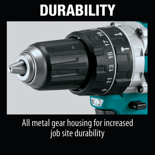 Makita XPH12R 18 V LXT Lithium‑Ion Compact Brushless Cordless 1/2 in. Hammer Driver‑Drill Kit (2.0Ah)