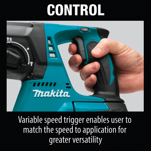 Makita XRH01T 18 V LXT Lithium‑Ion Brushless Cordless 1 in. 
SDS‑PLUS Rotary Hammer Kit (5.0Ah)